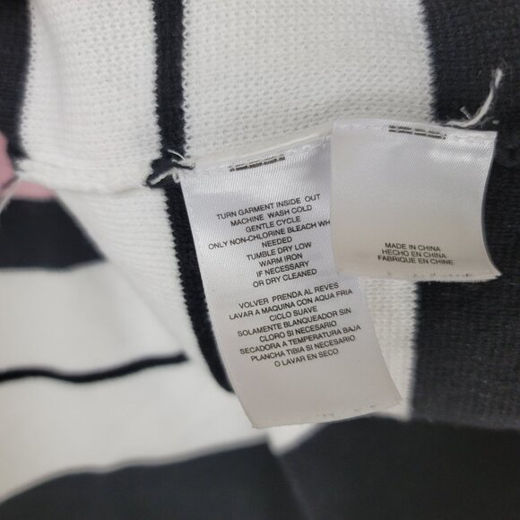 Kasper Women's XL Open Front Striped Blazer Cardigan Sweater - Picture 7 of 8